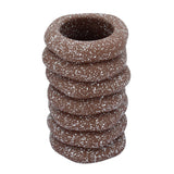 Gabby Speckled Cairn Vase