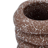 Gabby Speckled Cairn Vase