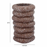 Gabby Speckled Cairn Vase