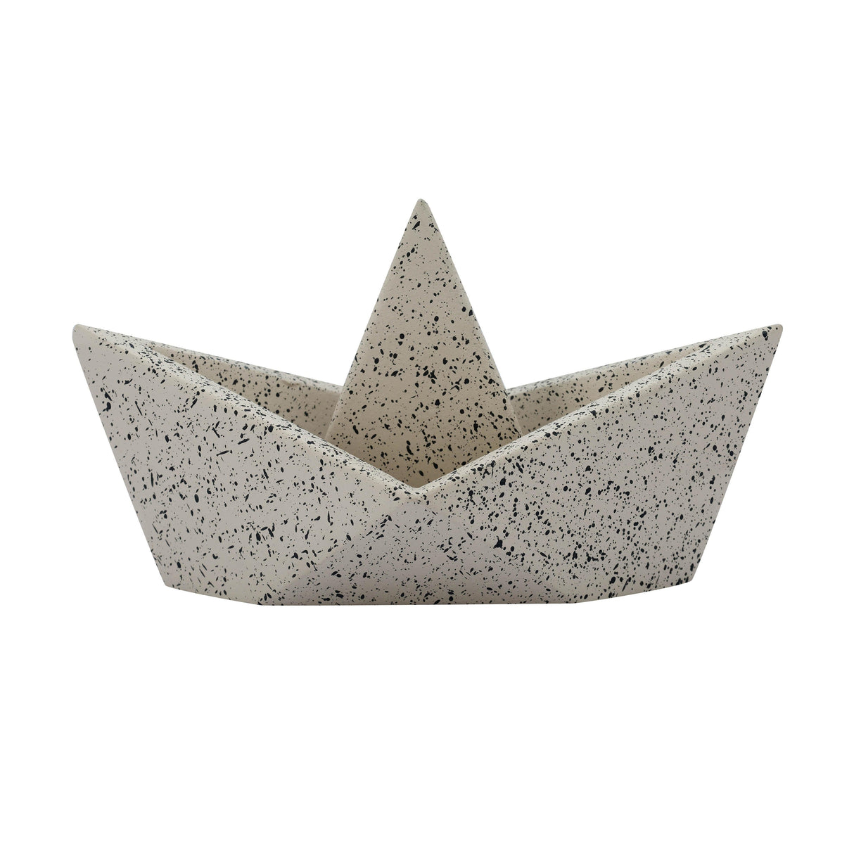 Gabby Speckled Cream Sailboat Catchall