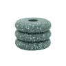 Gabby Speckled Stacked Candleholder