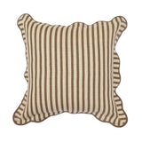 Striped 20" Linen Throw Pillow - View 1