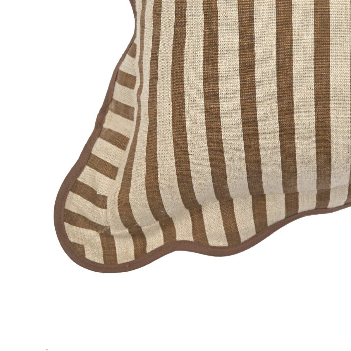 Striped 20" Linen Throw Pillow - View 4