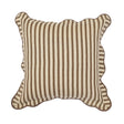 Striped 20" Linen Throw Pillow - View 5