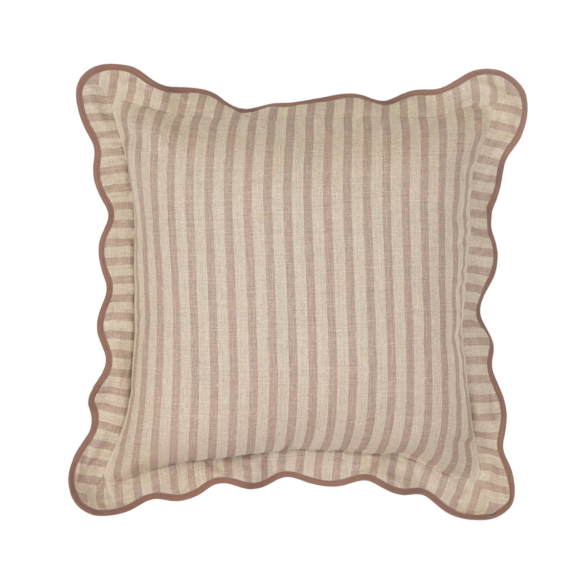 Striped 20" Linen Throw Pillow - View 10