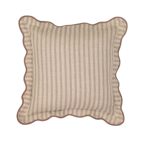 Striped 20" Linen Throw Pillow - View 14