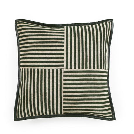 Kora 20" Cotton Jute Contract-Grade Throw Pillow - View 7