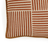 Kora 20" Cotton Jute Contract-Grade Throw Pillow - View 22