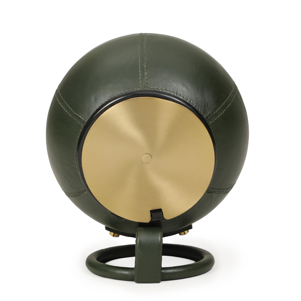 Draper Dark Green Contract-Grade Standing Accent Clock - View 5