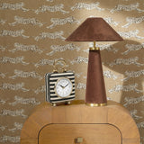 Mona Black Striped Contract-Grade Standing Accent Clock - View 2