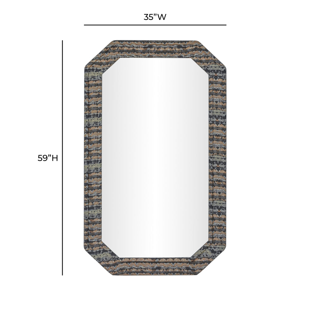 Charlene 35"X59" Jewel Wall Mirror dimensions