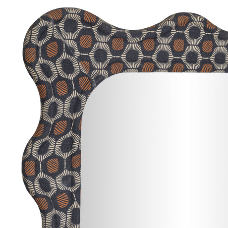 Charlene 39"X75" Squiggle Wall Mirror - View 4