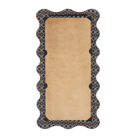 Charlene 39"X75" Squiggle Wall Mirror - View 5