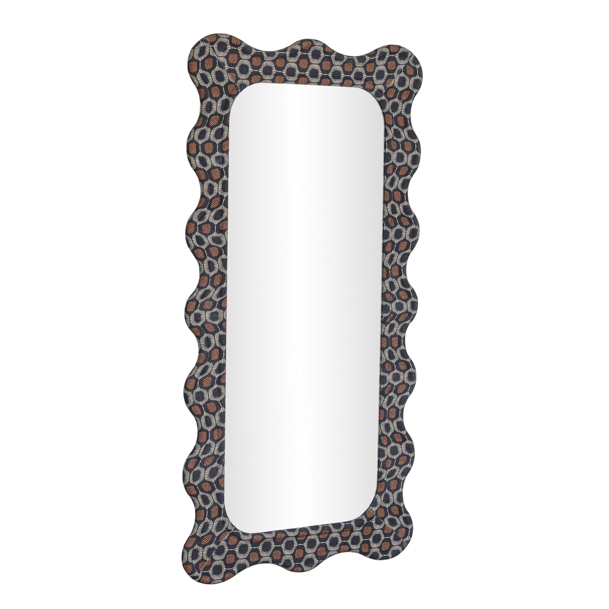 Charlene 39"X75" Squiggle Wall Mirror - View 3