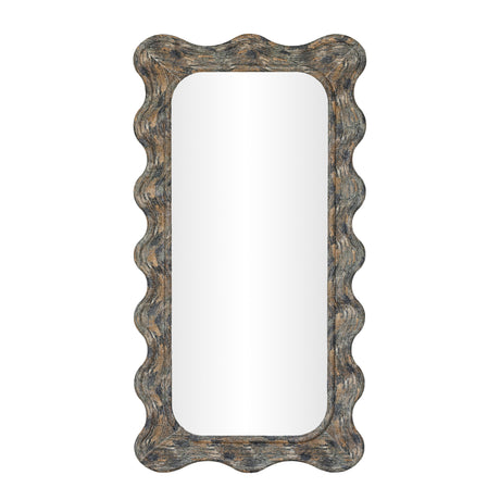 Charlene 39"X75" Squiggle Wall Mirror - View 7