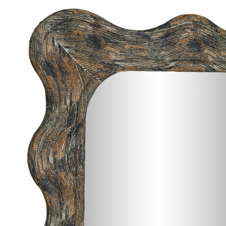 Charlene 39"X75" Squiggle Wall Mirror - View 10