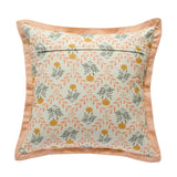 Dolce 20" Blush Pink Natural Cotton Throw Pillow - View 4