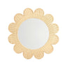 Coralie 33.4" Rattan Round Wall Mirror