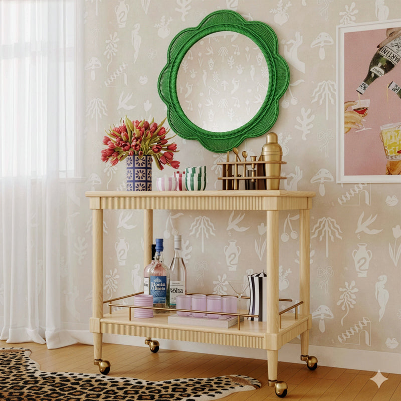 Zeva 26.6" Round Wall Mirror