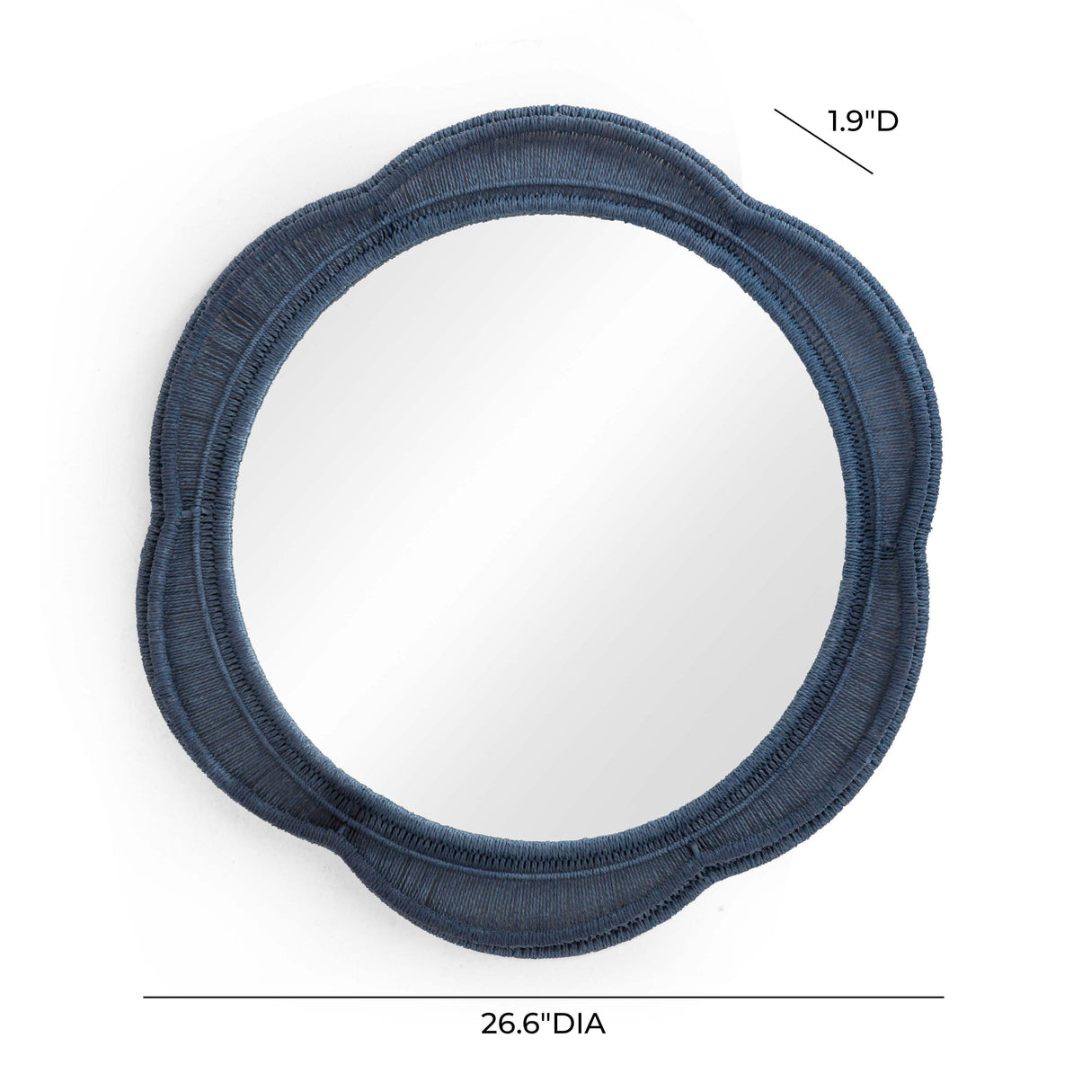 Zeva 26.6" Round Wall Mirror