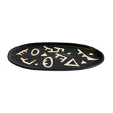 Ceramic Runes Catchall Dish