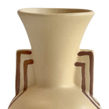 Ceramic Line Art Trumpeter Vase