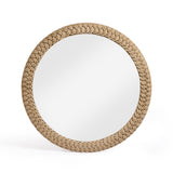 Midge 40.5" Rope Round Wall Mirror - View 1