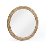 Midge 40.5" Rope Round Wall Mirror - View 3