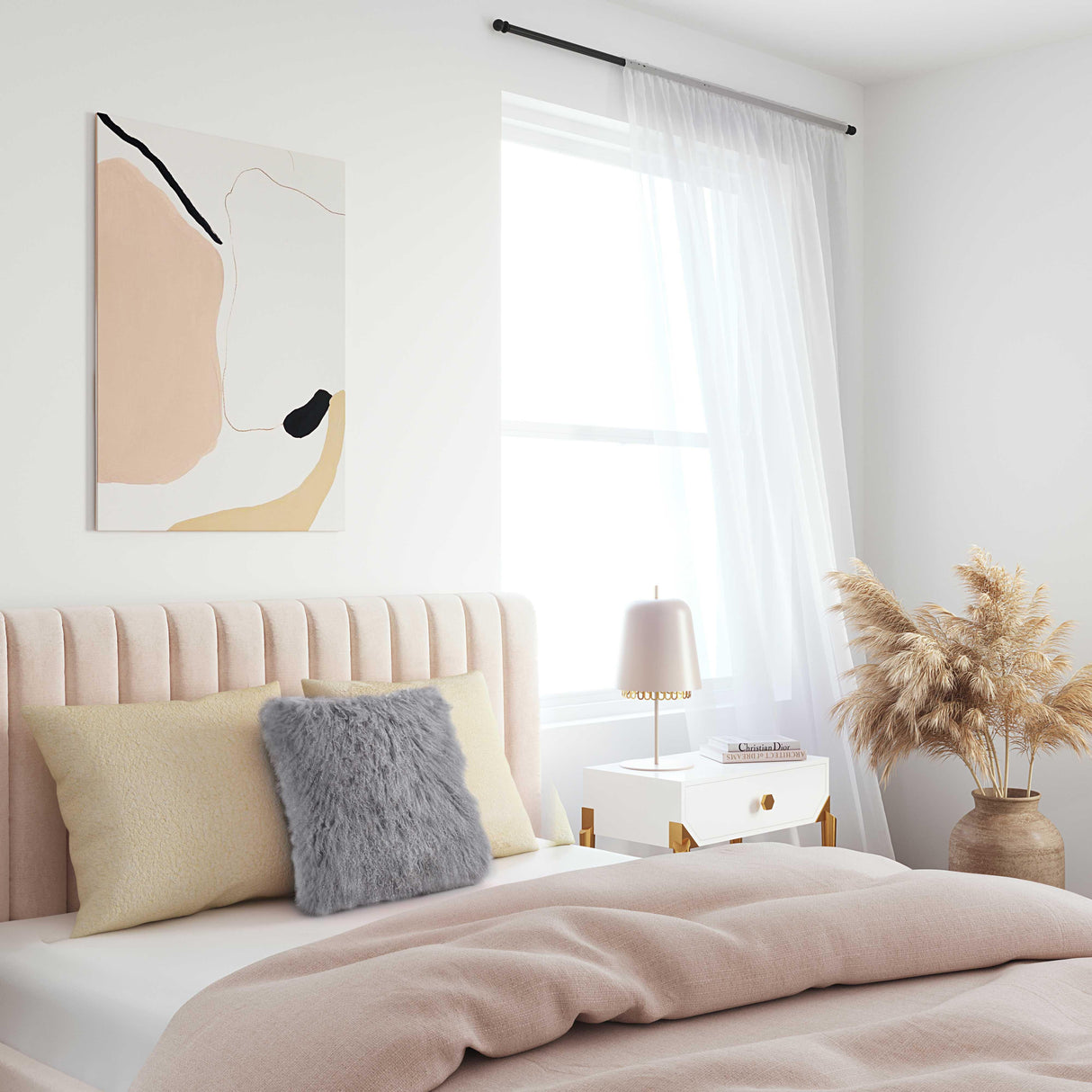 Tibetan Sheep Throw Pillow (16"-20")