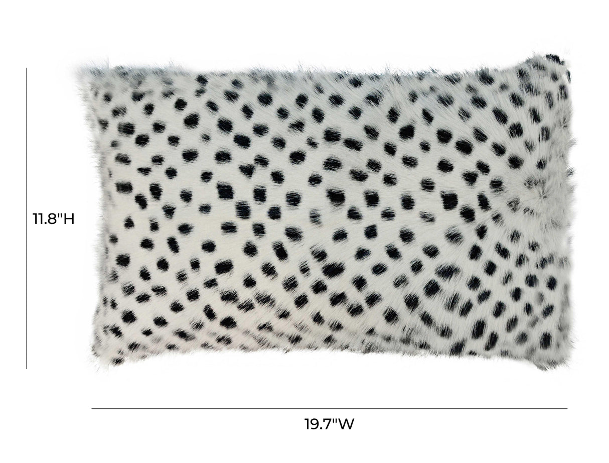 Genuine Goatskin Accent Pillow (20"X12"-16"X16")