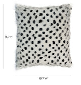 Genuine Goatskin Accent Pillow (20"X12"-16"X16")