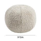 Boba Boucle Ball Pillow (9"-14")