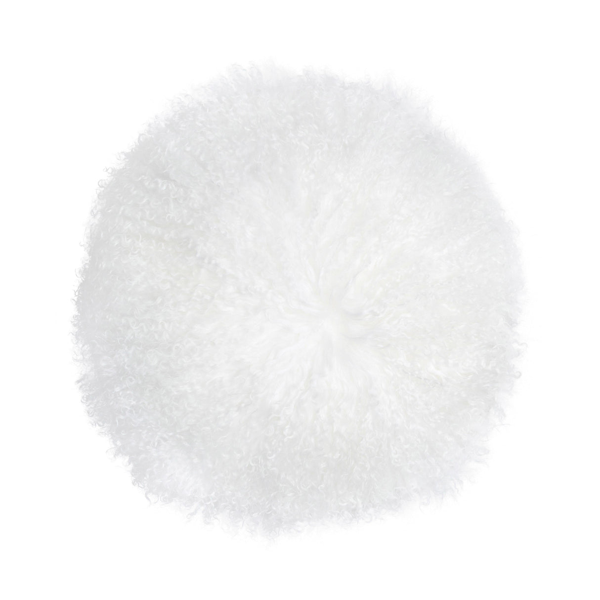 New Zealand 16" Sheepskin Round Pillow
