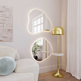 Phoebe 26" LED Teardrop Wall Mirror
