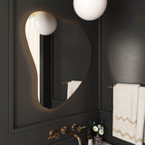 Phoebe 26" LED Teardrop Wall Mirror