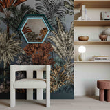 Lally 31.5"X24" Velvet Prism Wall Mirror