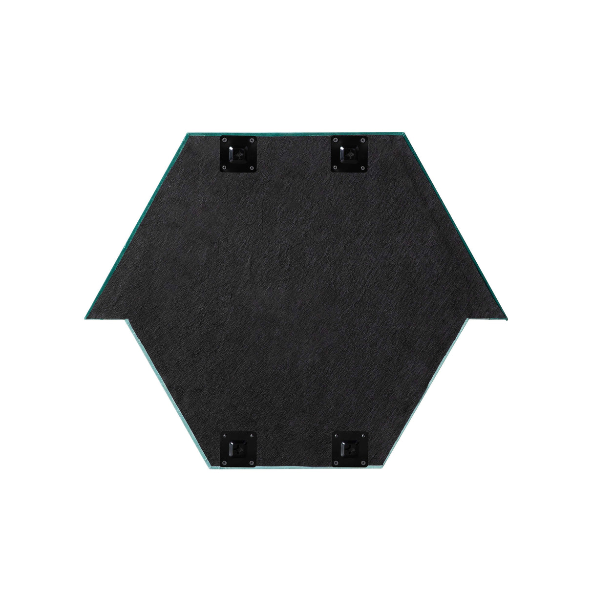 Lally 31.5"X24" Velvet Prism Wall Mirror