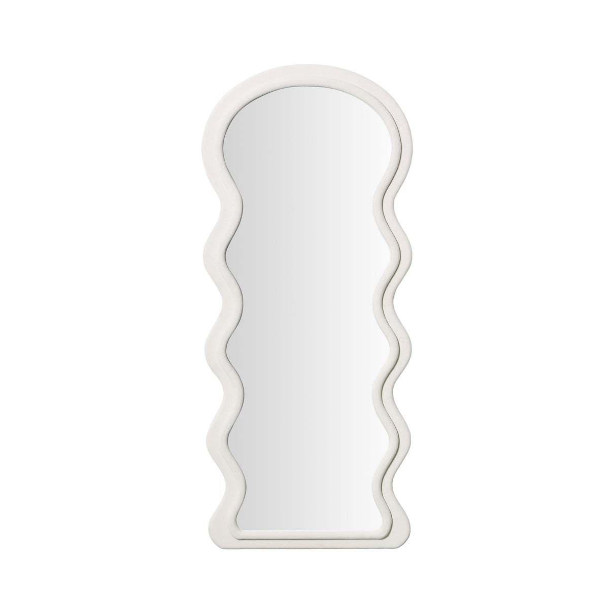 Rhodes 70" Velvet Floor Mirror