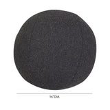 Boba Boucle Ball Pillow (9"-14")