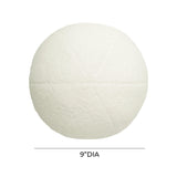 Boba Vegan Shearling Ball Pillow (9"-14")