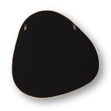 Klaryss 31" Natural Wood Triangular Wall Mirror