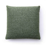 Malolo Green Basketweave Square Vegan-Down Pillow Cover (16"-20")
