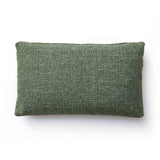 Malolo 20"X12" Green Basketweave Rectangular Vegan-Down Pillow Cover
