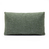 Malolo 20"X12" Green Basketweave Rectangular Vegan-Down Pillow Cover