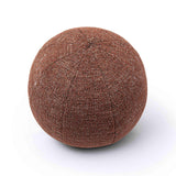 Boba Textured Basketweave Ball Pillow (9"-14")