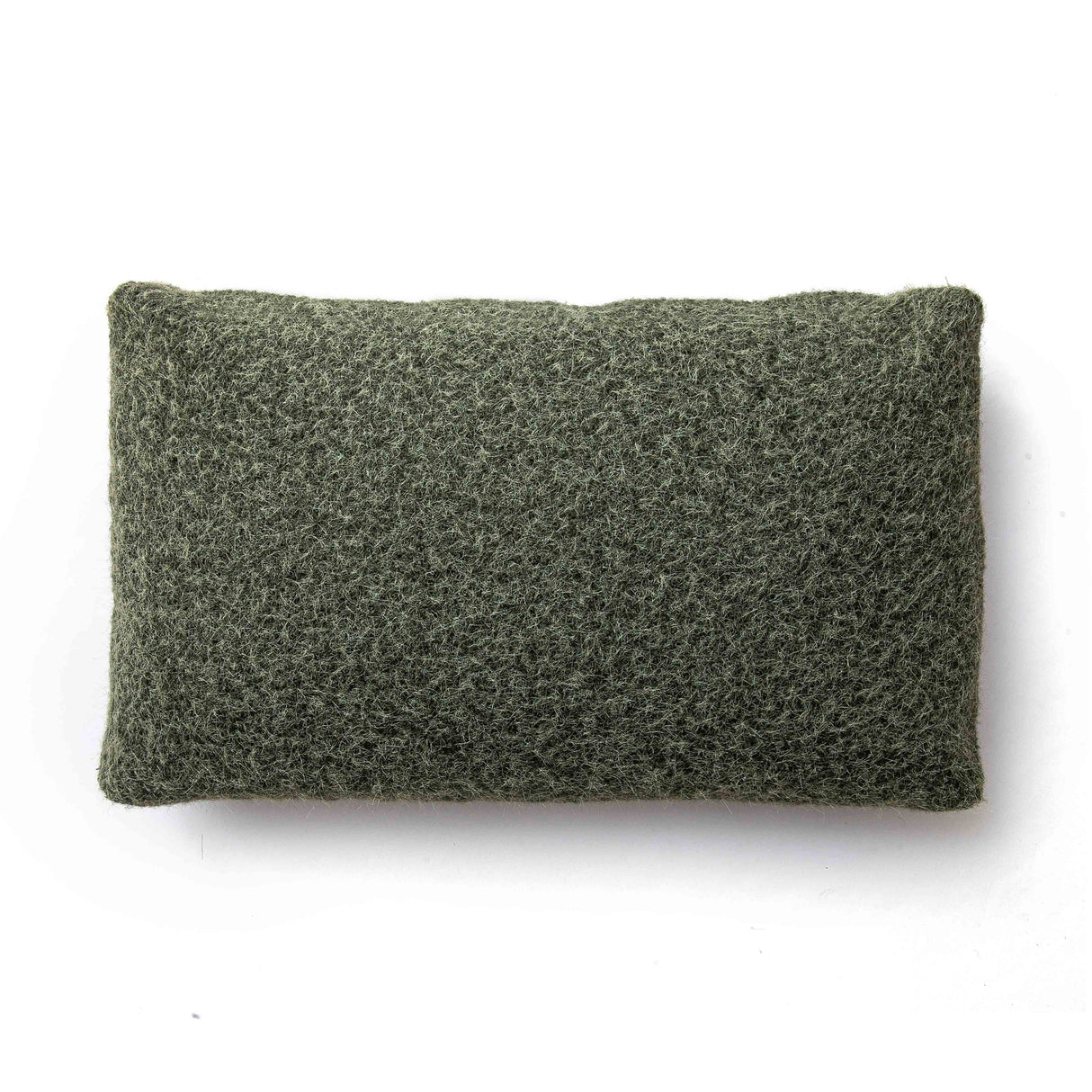 Malolo 20"X12" Long Mohair Rectangular Vegan-Down Pillow Cover