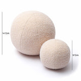 Boba Long Mohair Ball Pillow (9"-14")