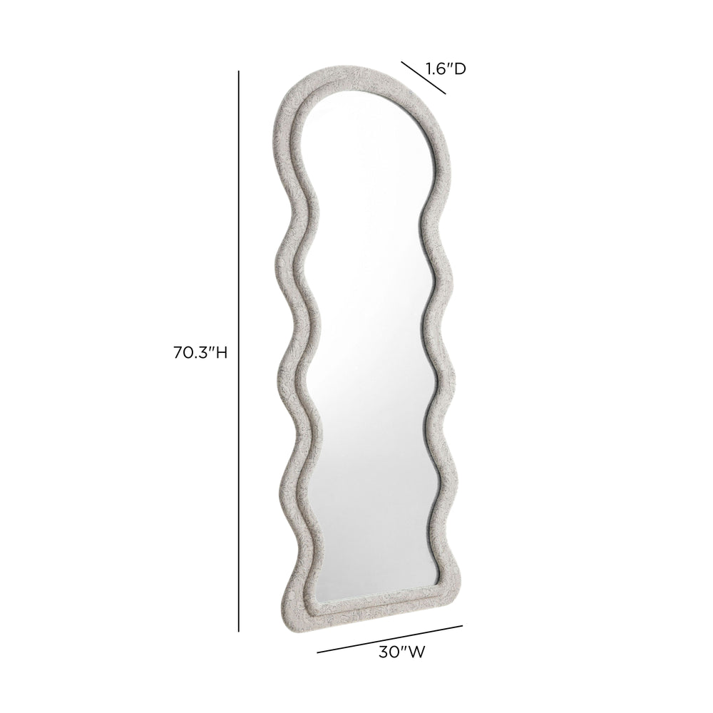 Rhodes 70" Floor Mirror dimensions