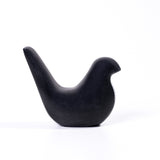 Black Marble Bird Statue - View 3