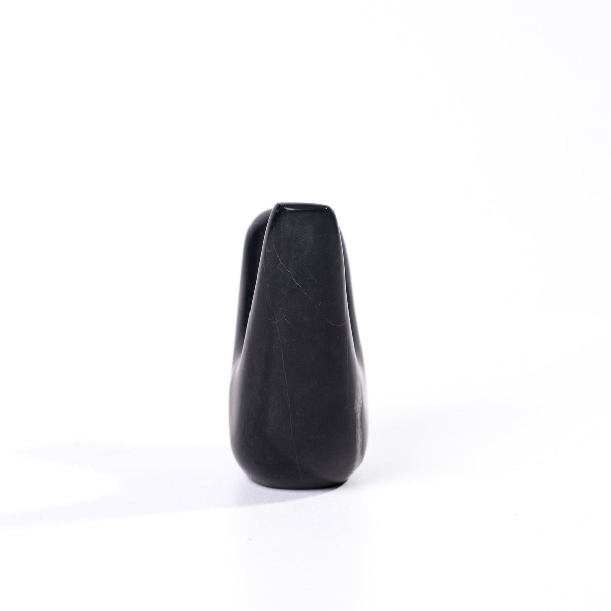 Black Marble Bird Statue - View 4